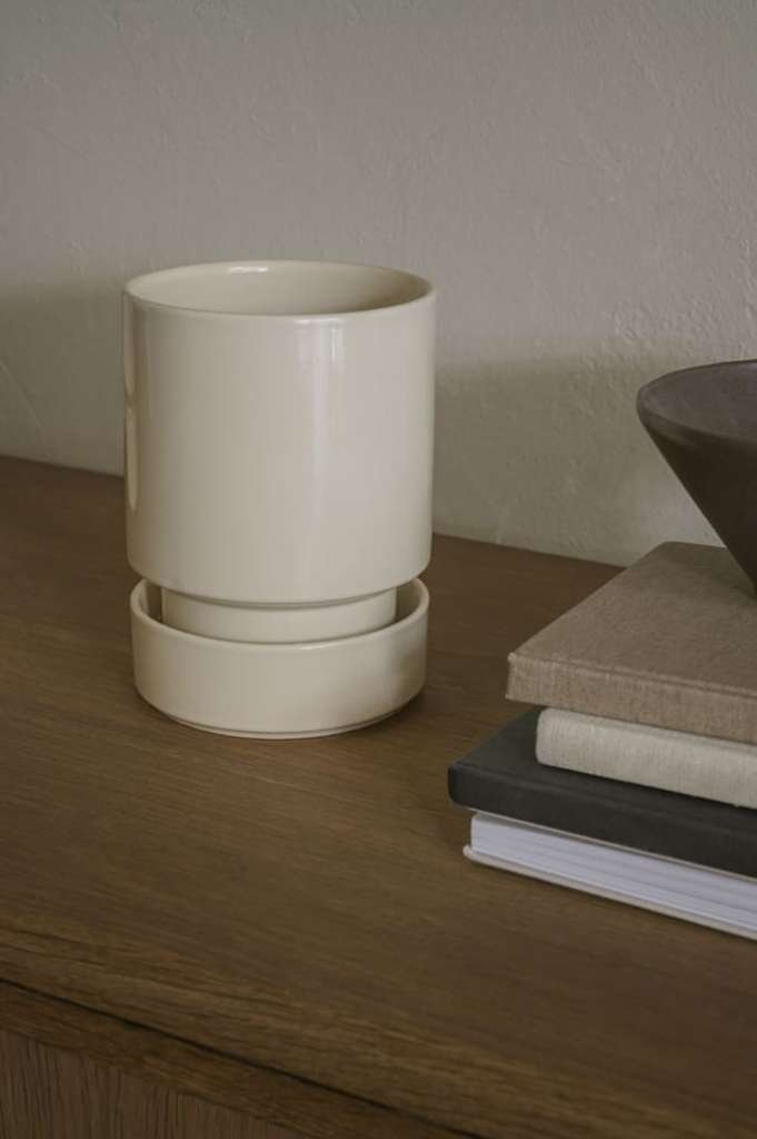 Bergs Potter Hoff GLAZED/ Glasert Sandstone, Ø 14 cm, Set - Bilde 2
