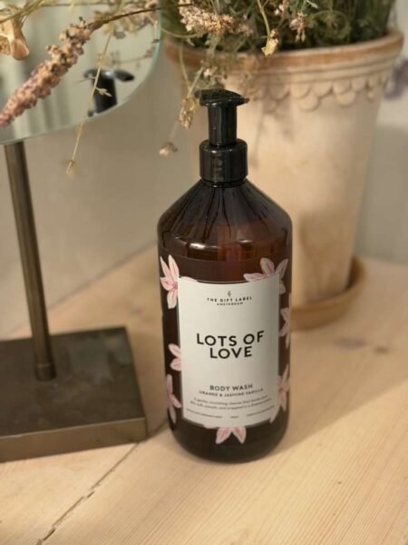 The Gift Label, Lots Of Love, Dusjsåpe, Body Wash, 1000ml