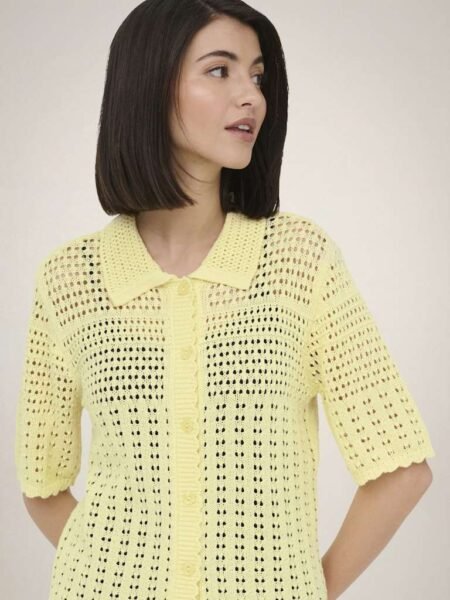JDY ROBIN 2/4 COLLAR CARDIGAN KNT NOOS