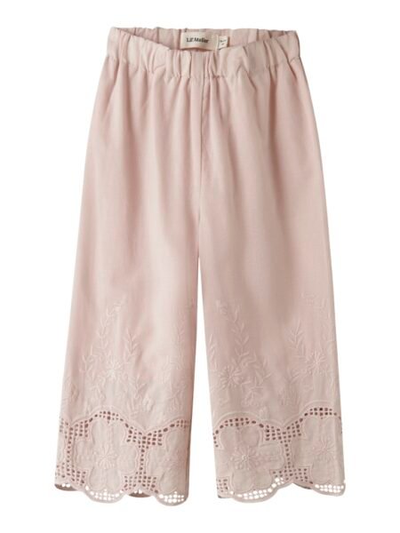 LIL  ATELIER DAYNA WIDE ANCLE PANT, Ankelbukse, Misty Rose