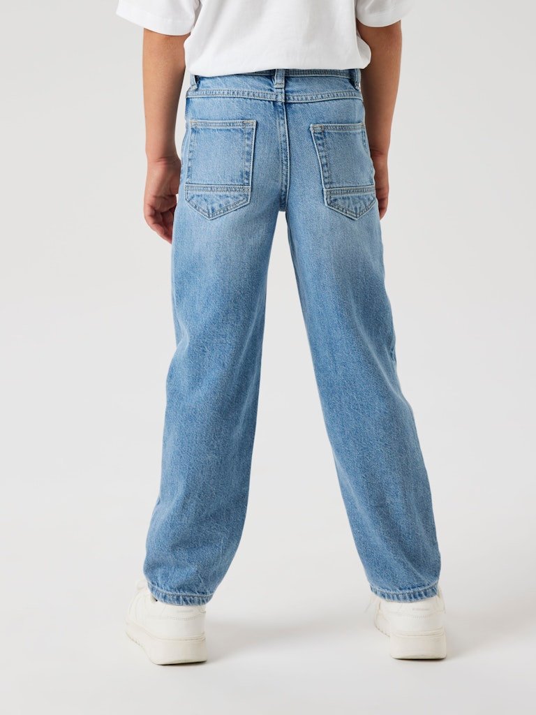 NAME IT, RYAN STRAIGHT JEANS 5950-DM NOOS, BUKSE, Light Blue Denim - Bilde 2