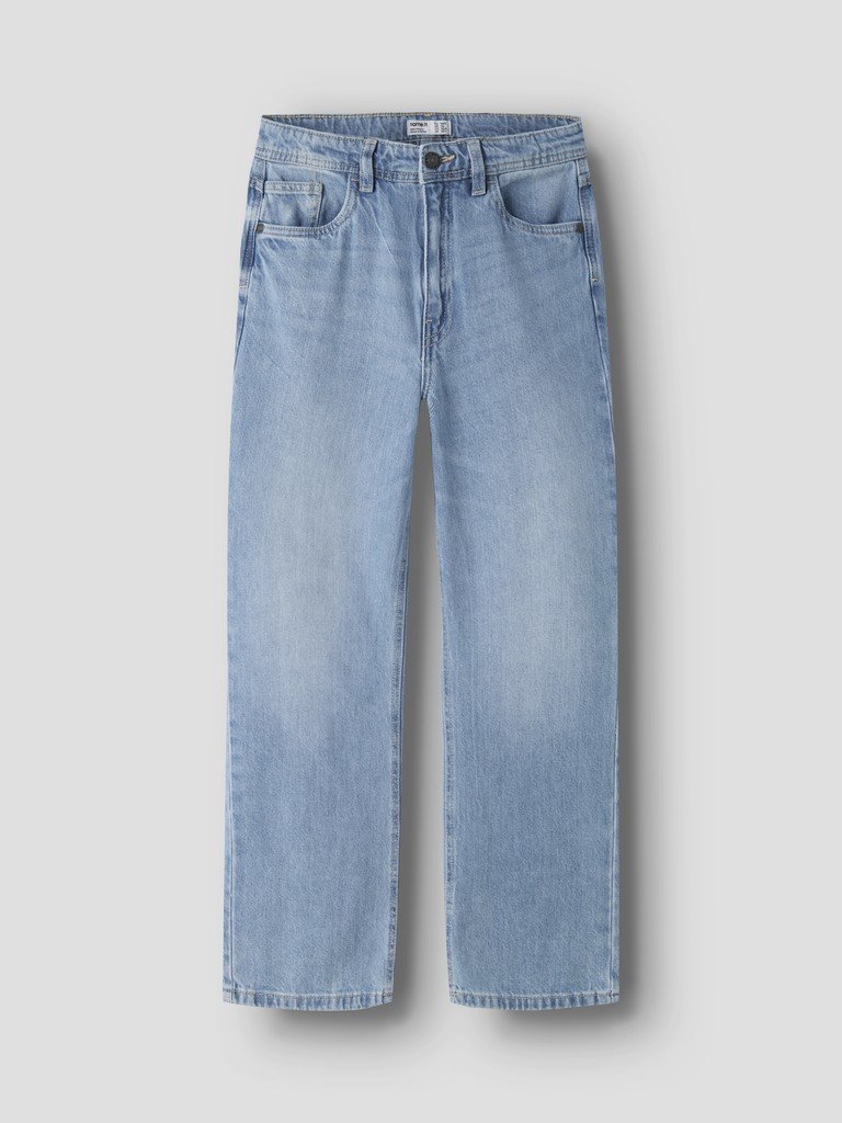 NAME IT, RYAN STRAIGHT JEANS 5950-DM NOOS, BUKSE, Light Blue Denim - Bilde 4