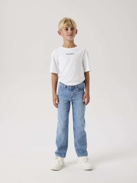 NAME IT, RYAN STRAIGHT JEANS 5950-DM NOOS, BUKSE, Light Blue Denim