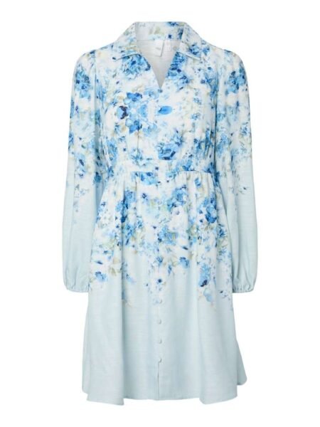 YAS CLEO LS DRESS - EX- Kjole, Skyway Cleo Print