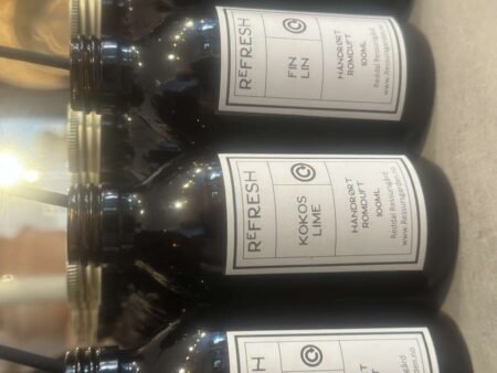 Håndrørt romduft fra Reddal Resurssgård 100 ml,  Kokos Lime