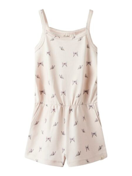 LIL ATELIER GAYO SAK SL STRAP SUIT,  Onepiece med Stropper,   Peach Blush_BUTTERFLY