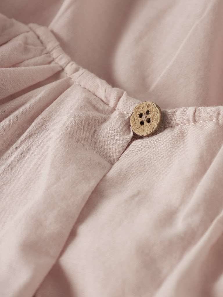 LIL ATELIER DAYNA SS LOOSE SHIRT, Kortermet Bluse, Peach Whip - Bilde 6