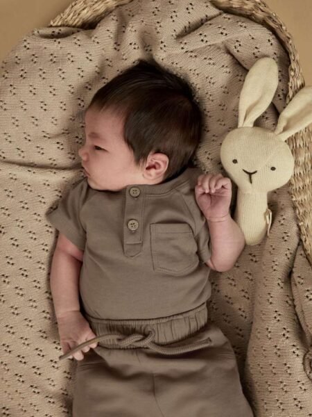 LIL  ATELIER DOLAN JOE SS BODYm Kortermet Bestefarbody, Coca Mocha