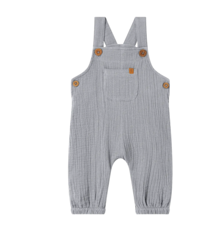 LIL  ATELIER LOROS LOOSE OVERALL, Selebukse, Sleet - Dus Blå
