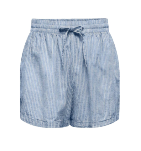 JDY MILA LINEN HW SHORTS WVN DIA, Kentycky blue