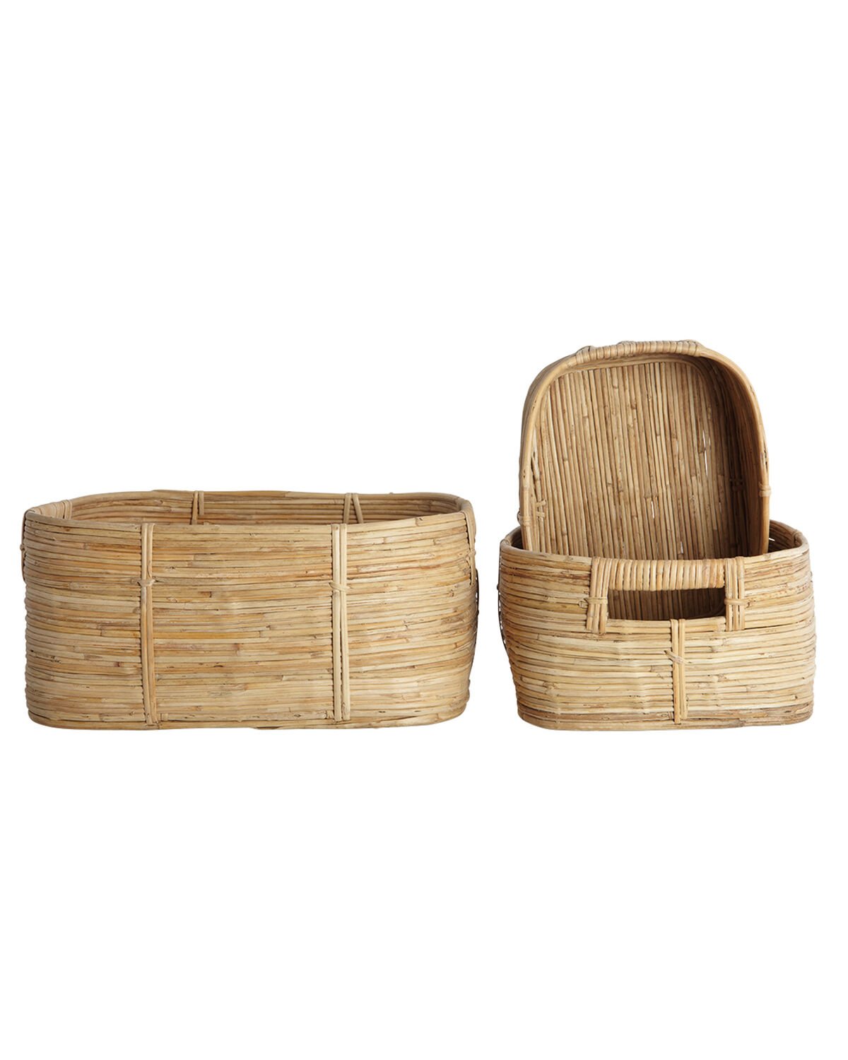 House Doctor Kurv, HDChaka, Natur, Medium L: 35 cm, B: 28 cm, H: 16 cm