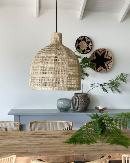 House Doctor Lampeskjerm I Sjægress , Lampshade, HDRami, Naturalb: 50 cm, h: 56 cm
