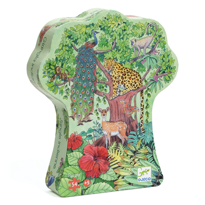 Djeco Puslespill Indian jungle - 54 pcs