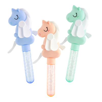 Keycraft, Unicorn Fan Bubbles, Enhjørningvifte- og såpebobler, Assoterte farger