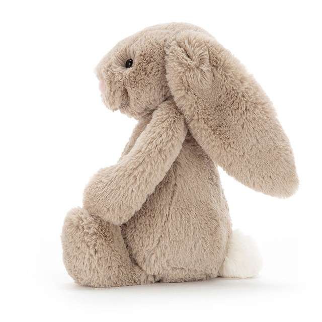 Jellycat Bashful Beige Bunny Original Medium, ca 31x12x9 - Bilde 2