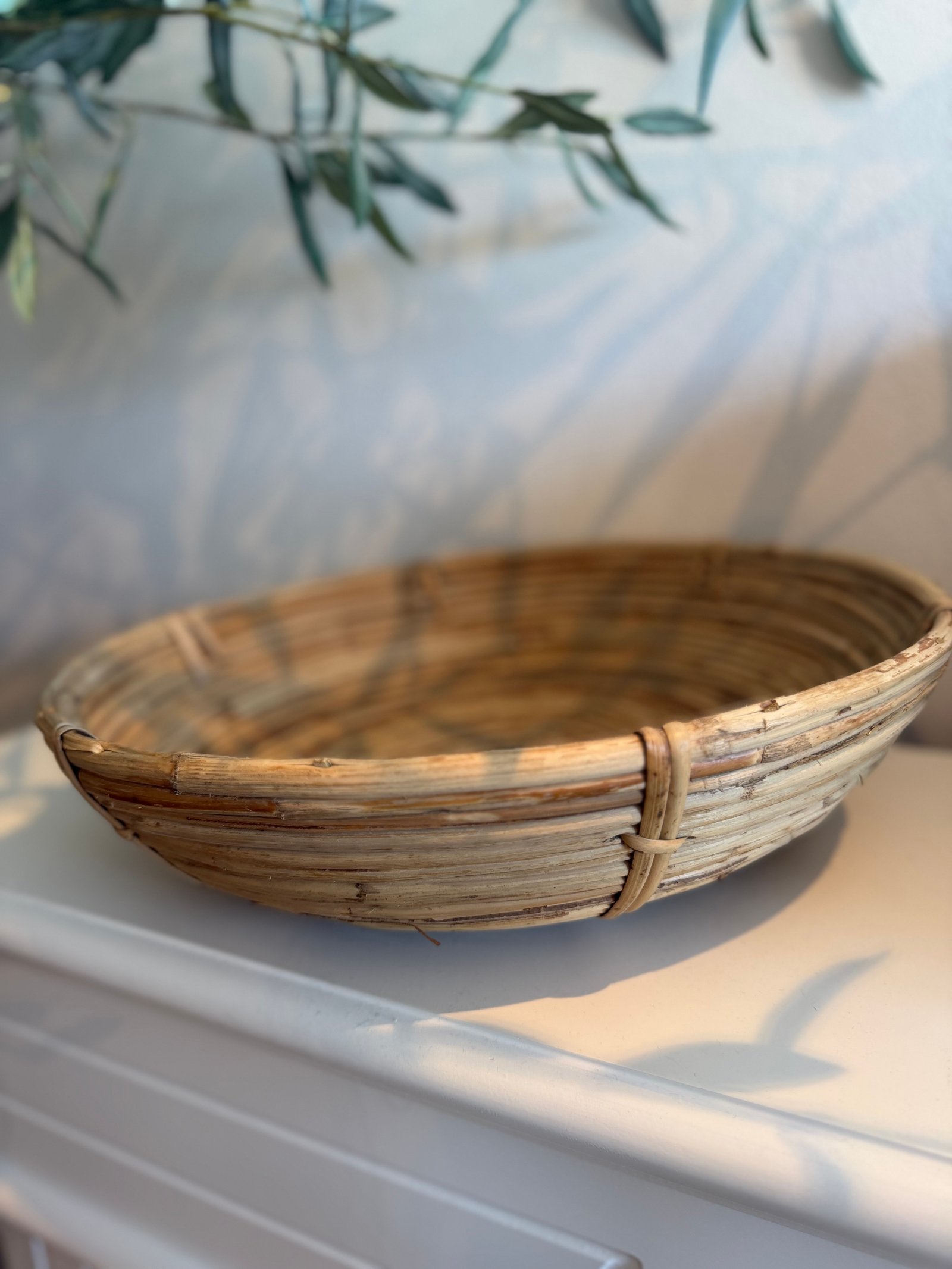 House Doctor Rottingfat/ Bolle/ Tray, HDChaka, Nature 40 cm - Bilde 2