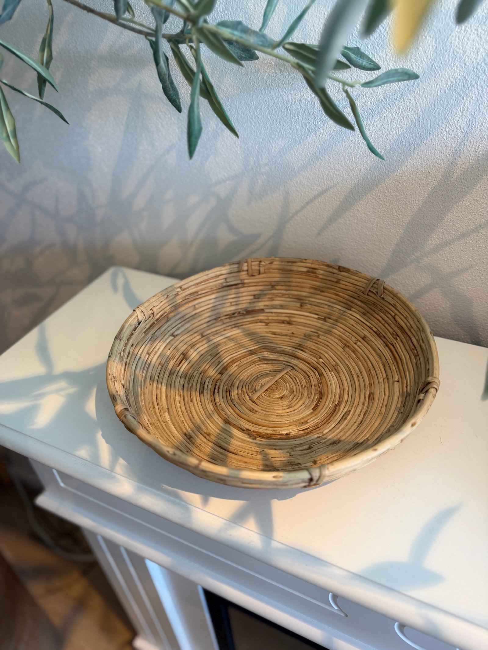 House Doctor Rottingfat/ Bolle/ Tray, HDChaka, Nature 32cm