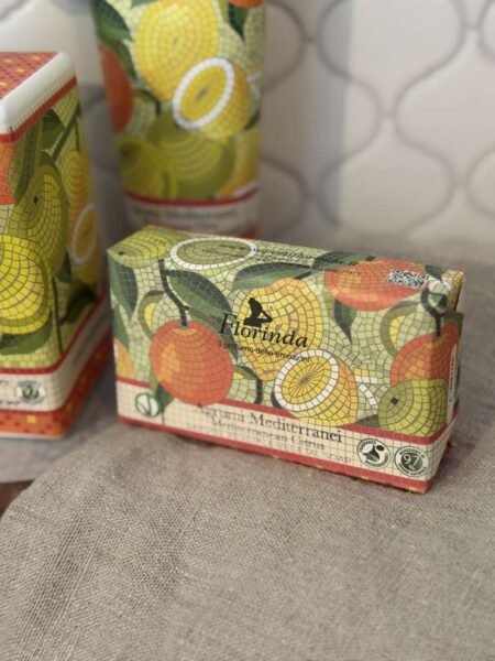 LD Italian Mosaici Agrumi Mediterranean Citrus 200g Såpestykke 200g