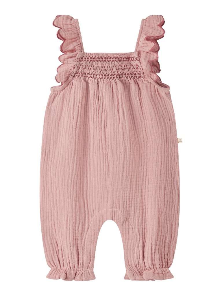 LIL ATELIER HIBA LOOSE OVERALL LIL , Selebukse , Rose Tan - Bilde 6