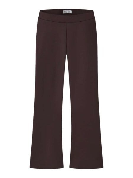 NAME IT, FRIKKALI BOOTCUT PANT NOOS, Slengbukse, Chocolate Plum/Brun
