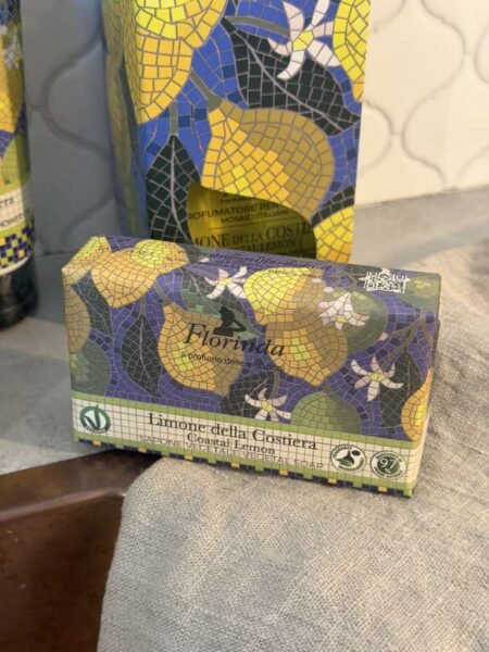 LD Italian Mosaici Coastal Lemon ,Såpestykke 200g