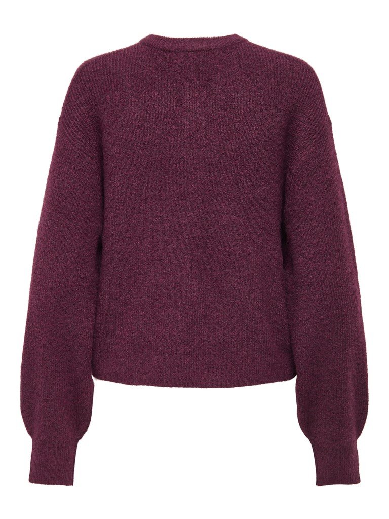 JDY LUMI LIFE L/S BUTTON CARDIGAN KNT, Fig MELANGE - Bilde 7