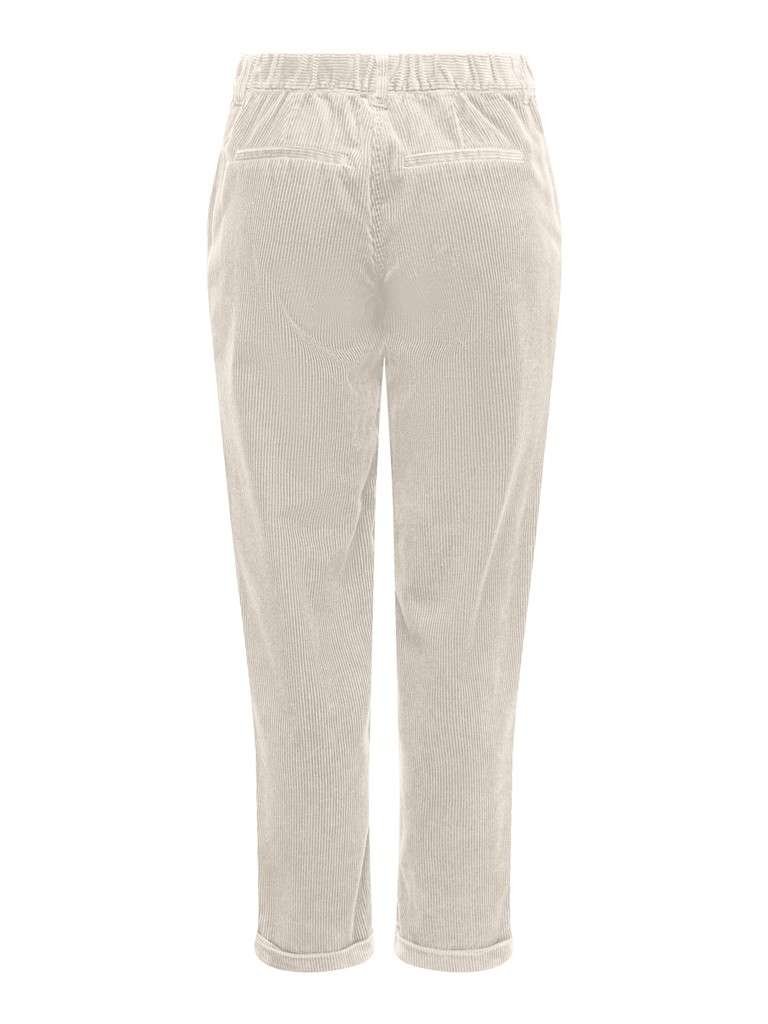 JDY SHIRAZ MW ANK PANT PNT, Kordfløyelbukse, Moonbeam/Beige - Bilde 2