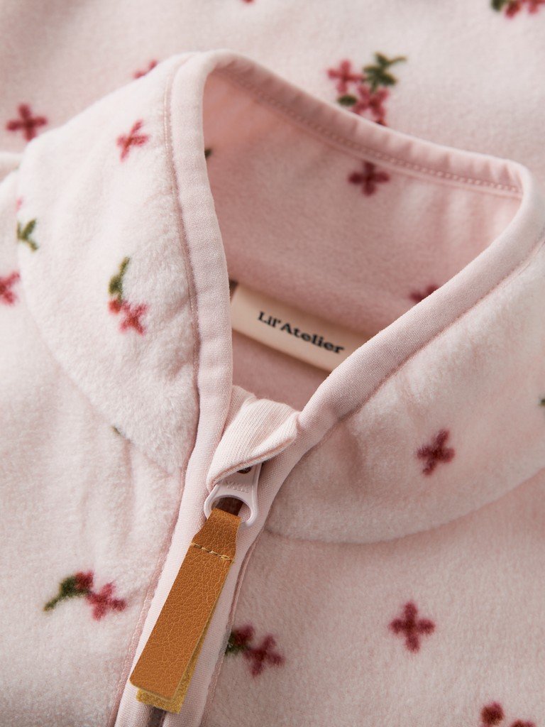 LIL ATELIER, LASPEKTRA FLEECE SET AOP LIL, Hushed Violet FLOWERS - Bilde 2
