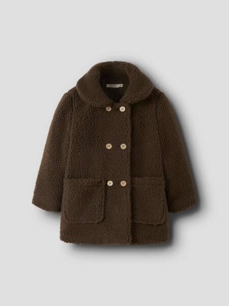 LIL ATELIER NALO LOOSE LONG JACKET, teddy Kåpe