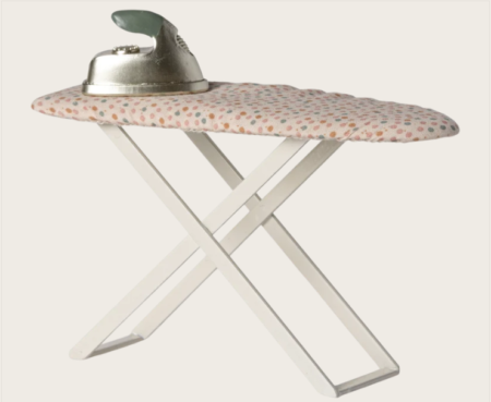 Maileg Strykebrett og Strykejern, Iron and ironing board, Mouse