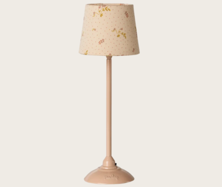 Maileg, Miniature floor lamp - Powder