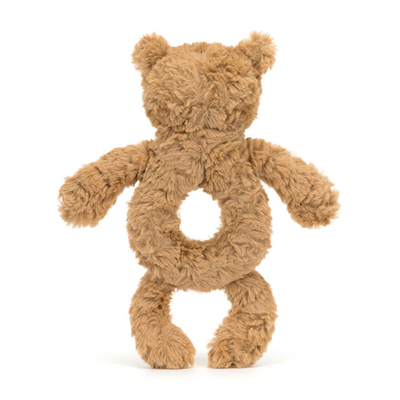 Jellycat Bartholomew Bear Ring Rattle- Bjørne Ragle - Bilde 11