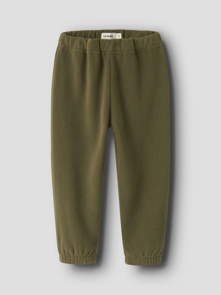 LIL ATELIER, LASPEKTRA FLEECE SET 1FO LIL, Winter Moss/Lys og MørkGrønn - Bilde 4