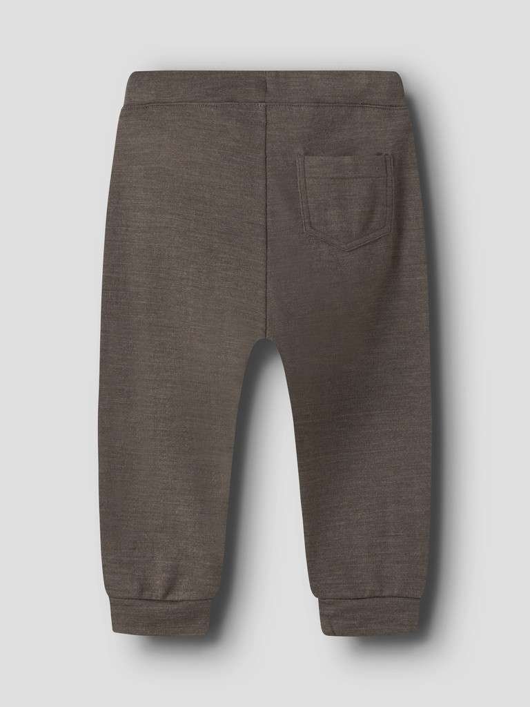 NAME IT WESSO WOOL SWE PANT, Bukse I 100% Merinoull, Morel, Brun - Bilde 3