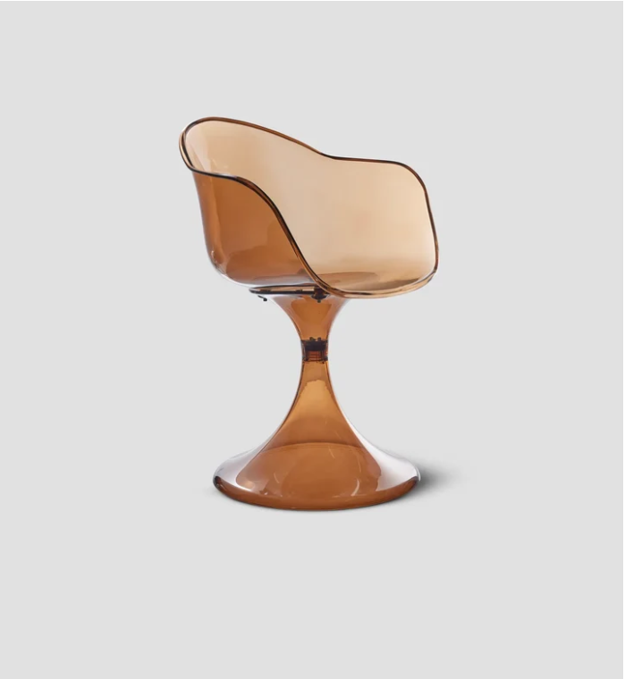 Jakobsdal Gloss Stol, Brown- Brun, 58.5x50.5x79.3 cm ( Obs: Frakt må eventuelt avtales) - Bilde 2