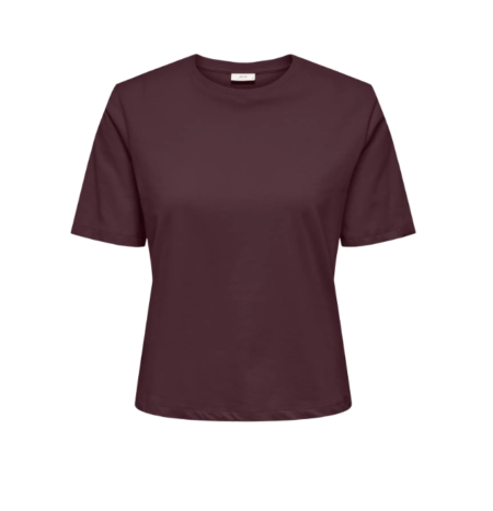 JDY REX S/S TOP JRS NOOS- T Skjorte, Winetasting/Vinrød