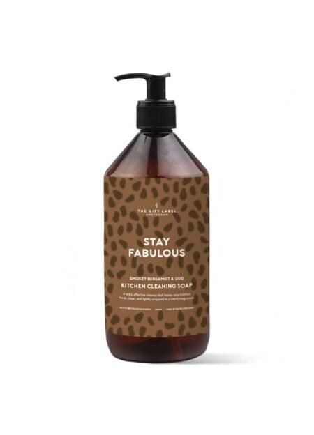 The Gift Label Kitchen Cleaning Soap 1000ml - FW26 - Stay Fabulous