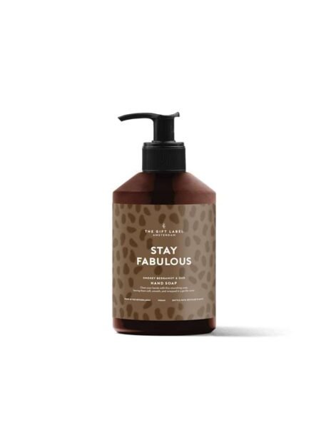 The Gift Label, Stay Fabulous,FW26 - Håndsåpe, Hand Soap,  400ml , Røkt bergamott og oud