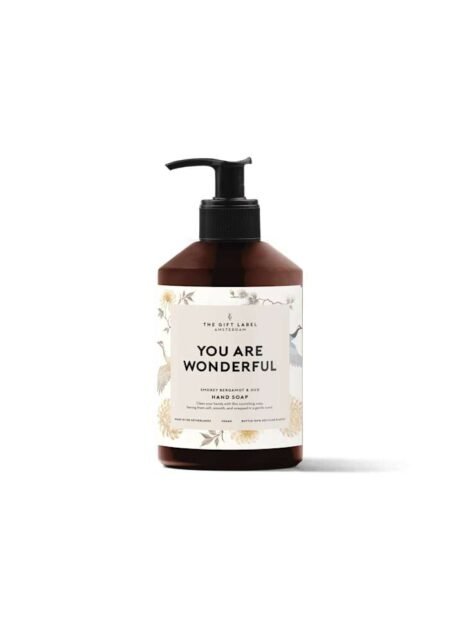 The Gift Label, You Are Wonderful ,FW26 - Håndsåpe, Hand Soap,  400ml , Røkt bergamott og oud