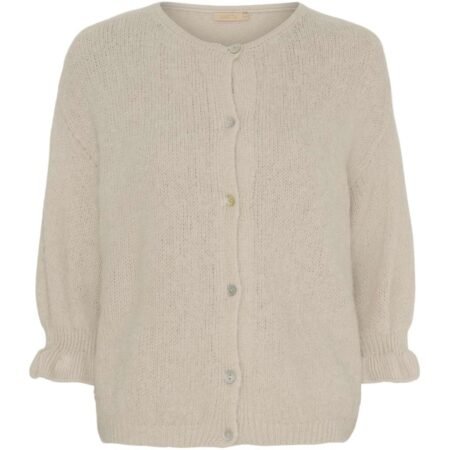 Mdc Juliana Knit, Strikket Cardigan, Beige