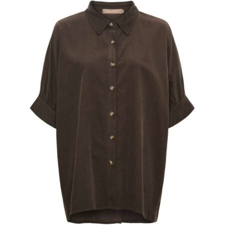 Mdc Kaori Shirt, Skjorte I Babycord, Onesize, Moro85831, Brun