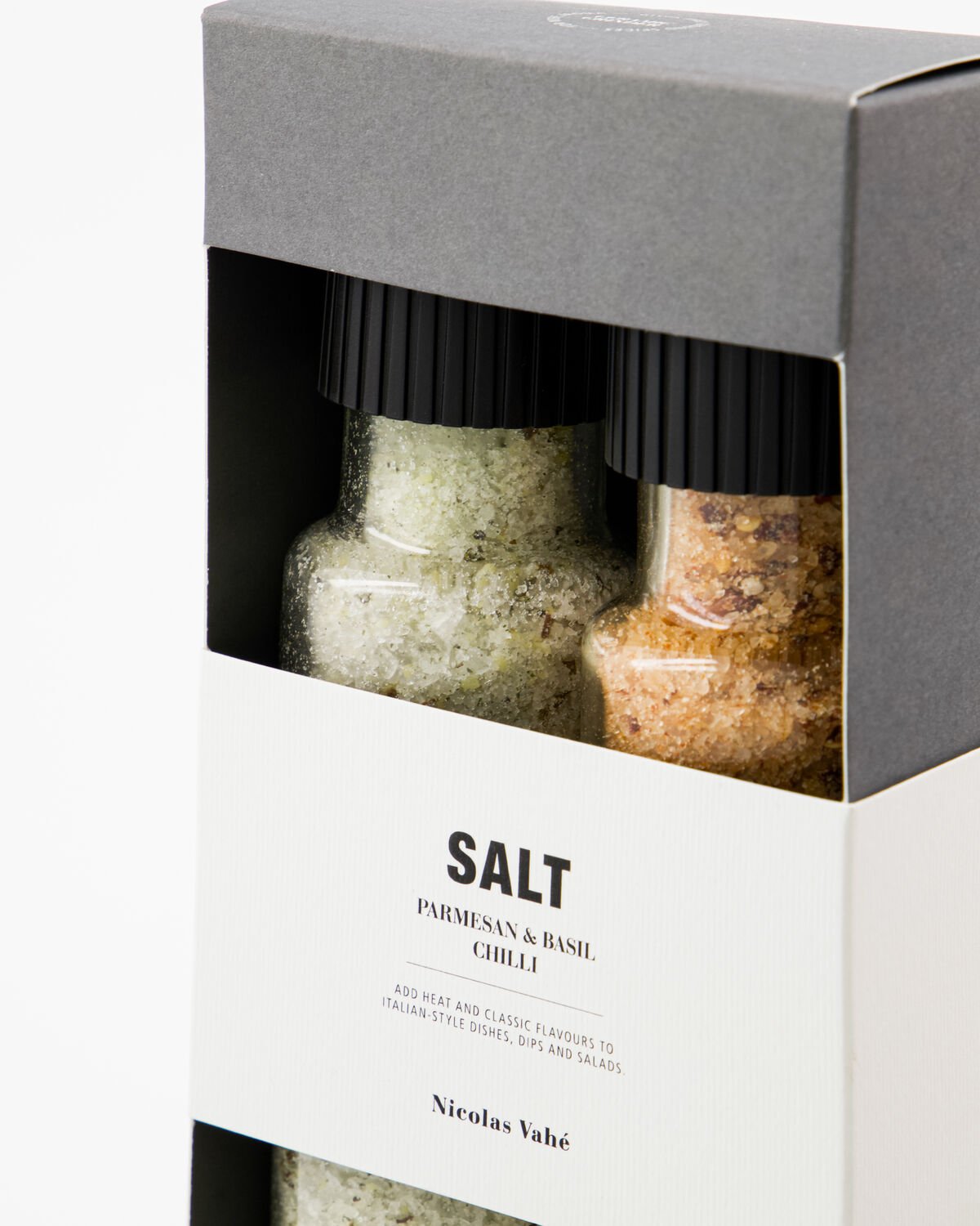 NICOLAS VAHÉ Salt parmesan & basil + chilli, 320|315 g|g Gaveeske - Bilde 2