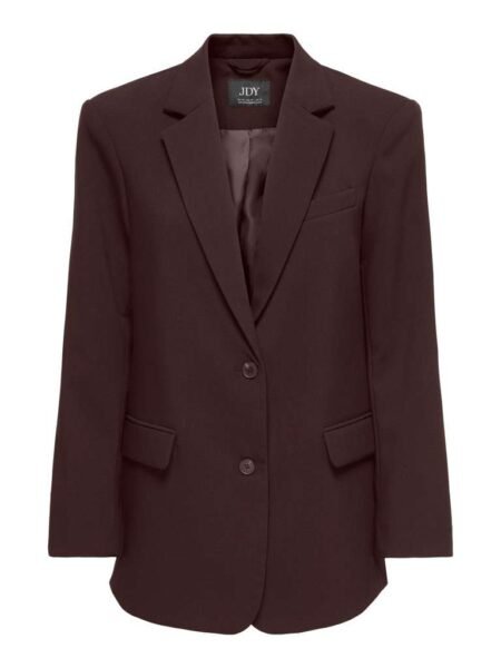 JDY VIV L/S BLAZER PNT NOOS, Dressjakke, Chocolate Torte/Brun