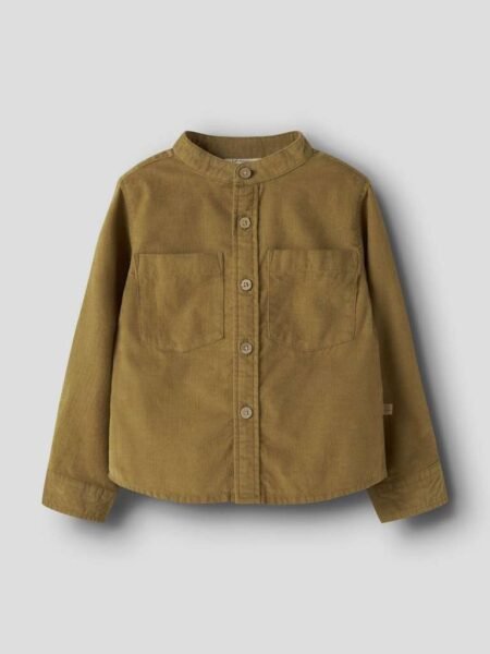 LIL ATELIER, ODEN LS LOOSE SHIRT, Cumin/Oker