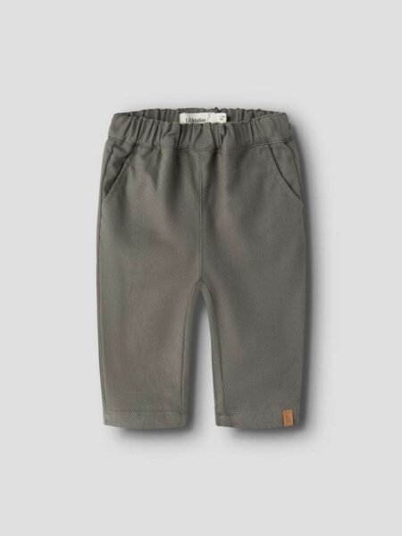 LIL ATELIER ROMEO REG PANT, Bukse, Mulled Basil, Dus Mørk Grønn