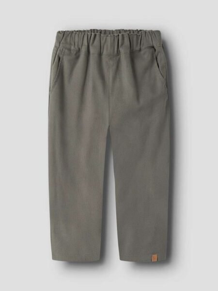 LIL ATELIER ROMEO REG PANT, Bukse, Mulled Basil, Dus MørkGrønn