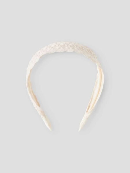 LIL ATELIER, ACC-RAYLIN HAIRBAND LIL, Hårbøyle, ONE SIZE,  Turtledove/Offwhite
