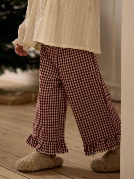 LIL ATELIER, ROANNE LOOSE PANT LIL, Bukse, Biking Red/Rød