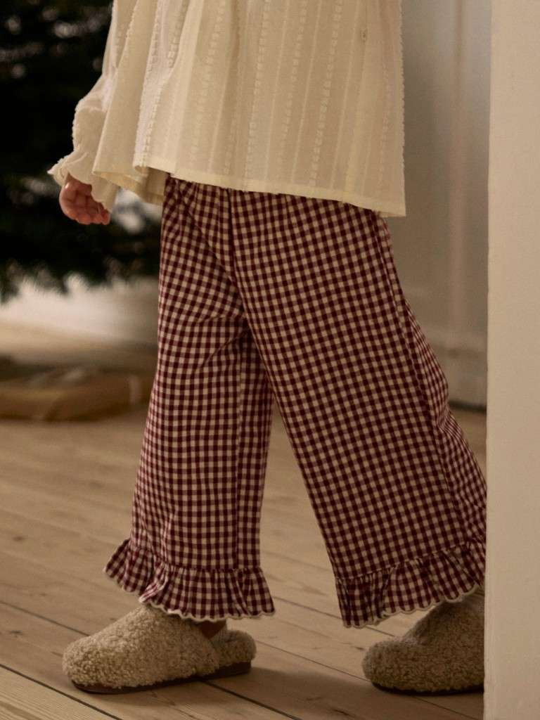LIL ATELIER, ROANNE LOOSE PANT LIL, Bukse, Biking Red/Rød