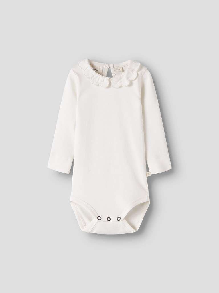 LIL ATELIER FUNDO LIA LS SLIM BODY, Coconut Milk COCONUT MILK